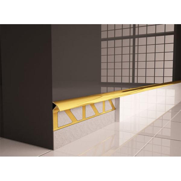 Ceramic Tile Aluminum Transition Strip 2.5m Metal Trimming Strip