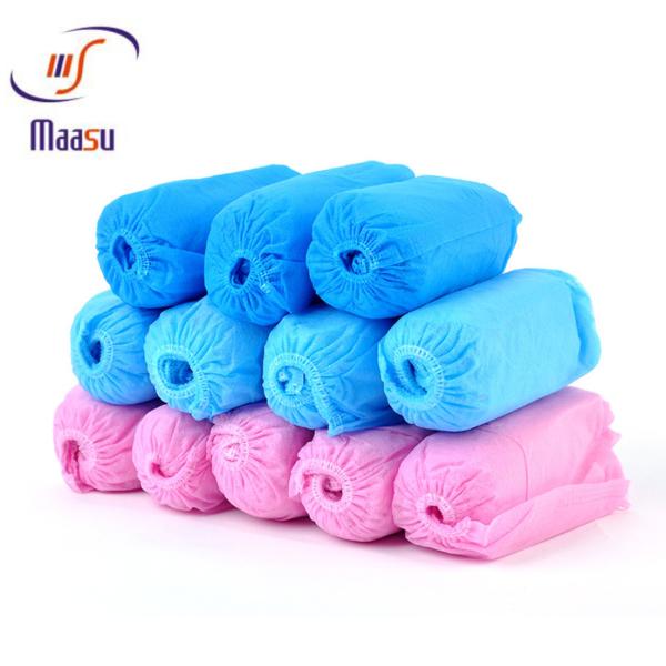 30gsm Disposable Non Woven Shoe Cover Medical Protective Wear