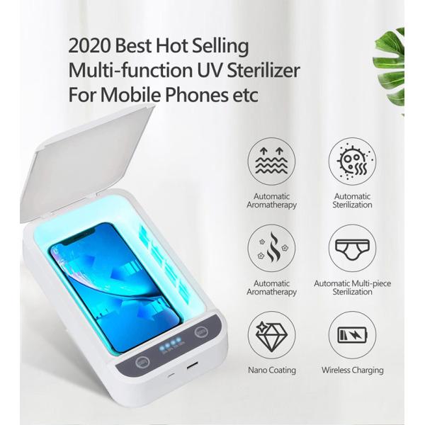 Portable 5V 5W Micro USB Cable UV Phone Sterilizer Box