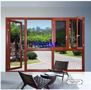 China Architects Aluminum Clad Wood Windows With Double / Triple Glazed Glass argon gas filled on sale