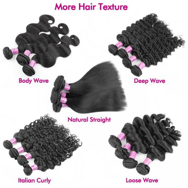 Unprocessed Virgin Hair Best Natural Hair Color 100g/pc Wholesale Black Natural Hair Extensions