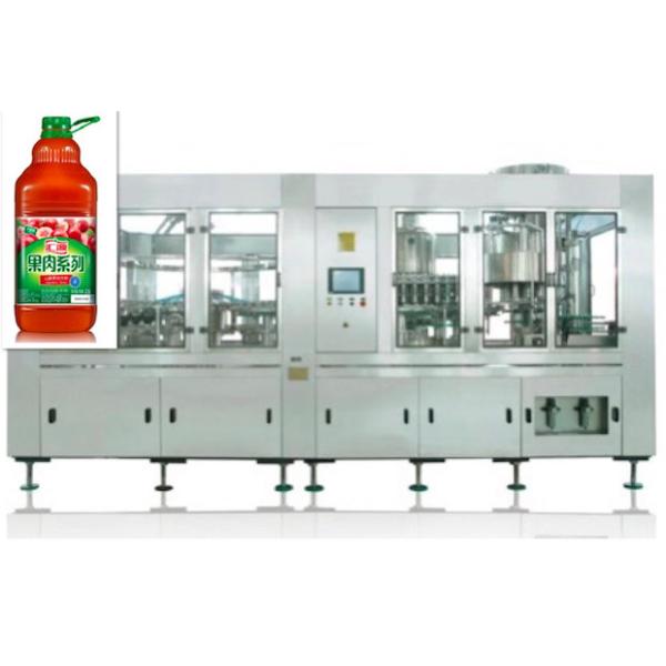 2500ml PET Bottle Filling Machine Stainless Steel Main Structure
