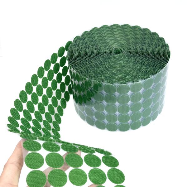 Colorful Circular Adhesive Hook And Loop Traceless Hook And Loop Tape For Quiet Books