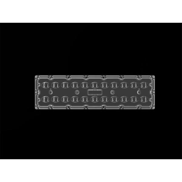 TYPEII-M LED Street Light Lens SMD7070 22IN1 80*150 Degree High Power LED Lens