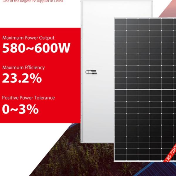 LONGI Mono Pv Modules 580W 600W Hi-Mo