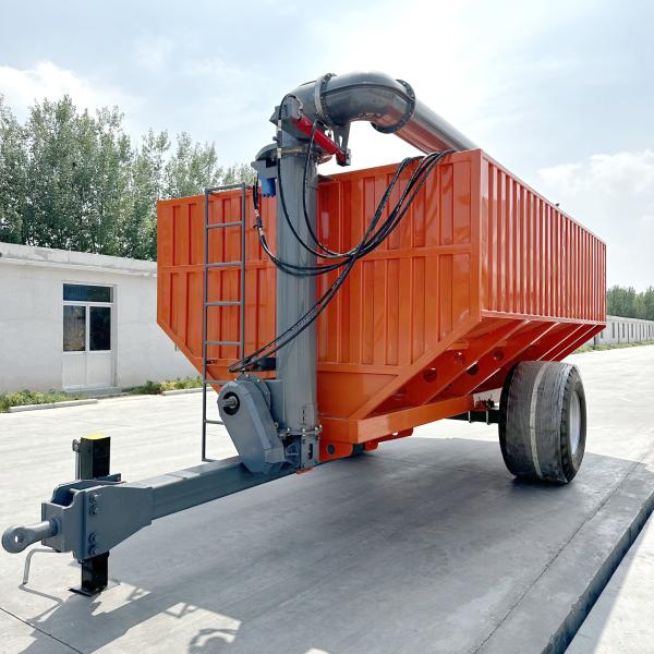 Agricultural Dry Fertilizer Cart 360 Degree Lifting For Grain Transportation