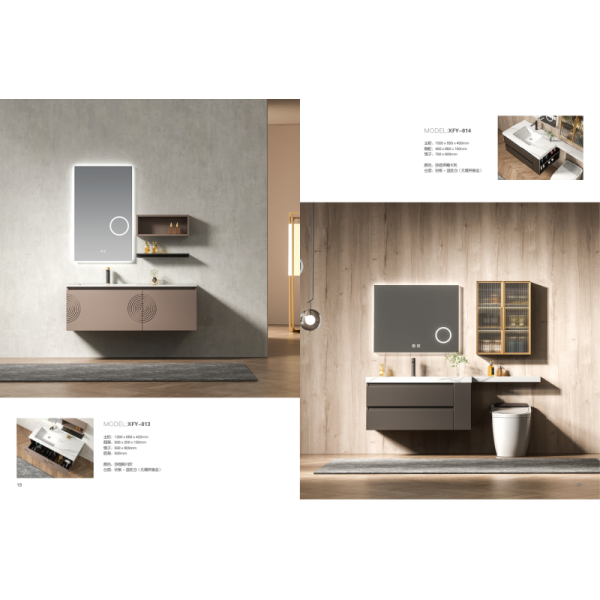 Anti-Rust Stainless Steel Bathroom Storage Vanity