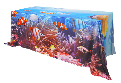 Custom Printing Trade Show Tablecloths 183 * 76 * H 74 Cm Furniture Suit