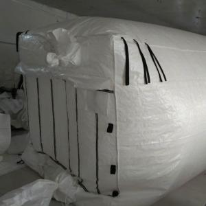 China 2.4*5.9cm Liner Bag Container Bulk Liner Bags PP Container Liners With Valve on sale