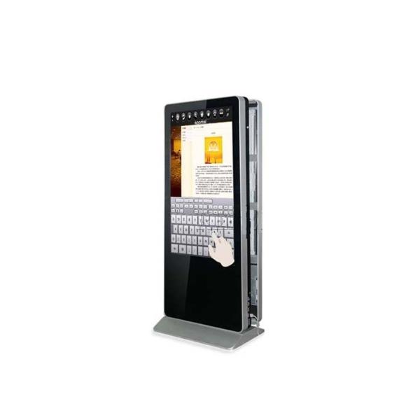 Interactive 55 Inch  Touch Screen Kiosk , Double Side LCD Advertising Media Player
