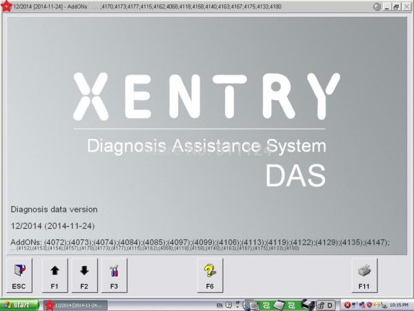 2014.12 Latest Version Offline Coding And Added W204 MB Star C3 HDD Software Xentry+DAS