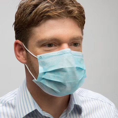 Disposable Non Woven Face Mask Medical Surgical With CE FDA Certification