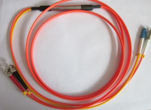  Mode Conditioning Duplex Fiber Optic Patch Cable ( 50 / 125 um ) - LC ( equip ) to FC ( plant ) Manufactures