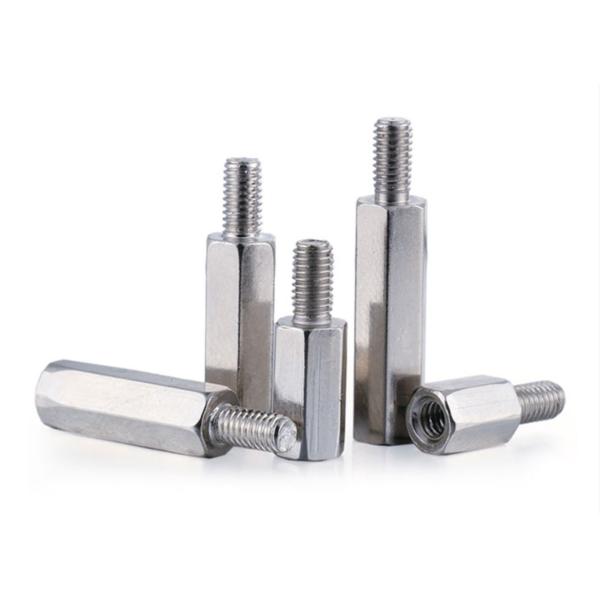 Stainless Steel Tubular Rivet Male - Female Threaded Hex Standoffs Steel Connection Rivet Screw