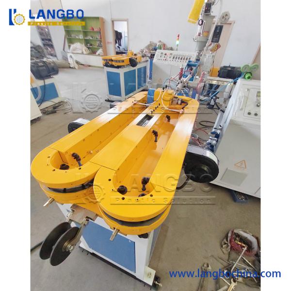 Plastic PE Single Wall Corrugated Pipe Making Machine / HDPE PP Double Wall Corrugated Tube Production Line