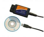 ELM327 Scanner Software ELM327 USB plastic service light reset tool support OBD