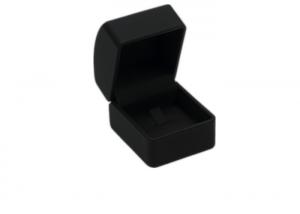 Screen Printing Leather Jewelry Box , Black Jewelry Boxes For Rings Only Manufactures