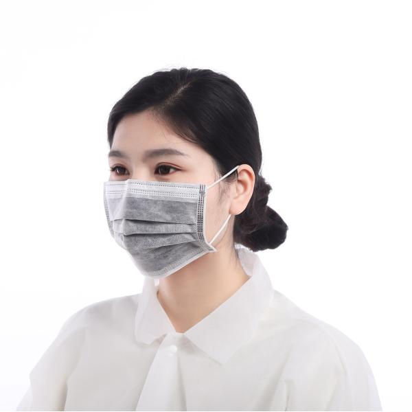 4 Layer Colorful Isolation Face Mask , Disposable Dust Mask OEM / ODM Available
