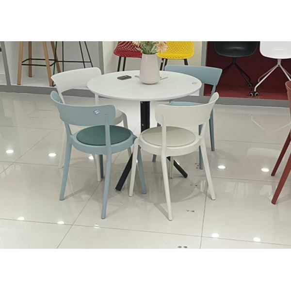 75cm Round Metal Cocktail Table Bistro Terrace High Top