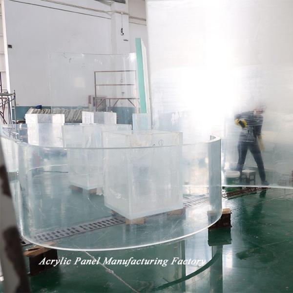 Full Set 50mm 80mm Plexiglass Wall Acrylic Sheets Glass Swimming Pool for Diaphaneity