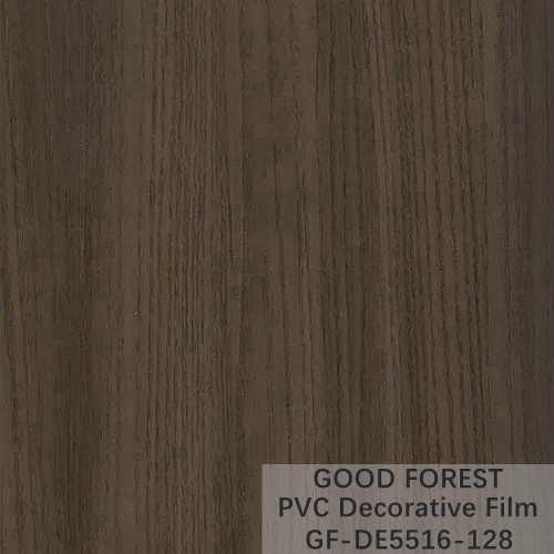 Partition PVC Decorative Film 0.25mm - 0.60mm Thickness Dark Grey Color