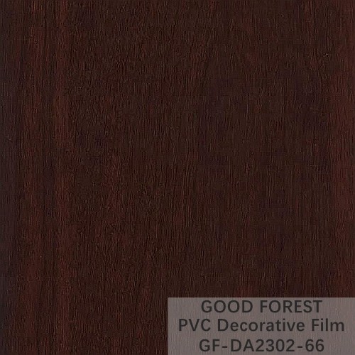 Wooden Grain Dark Wood Film Decorative 0.25mm - 0.60mm Thickness