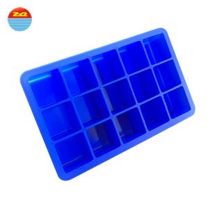 Old Fashioned Bpa Free Square Shaped 15 Cuboid Shape Lattice Mold Silicone Rubber Whiskey Cool Giant Big Best Ice Cube T