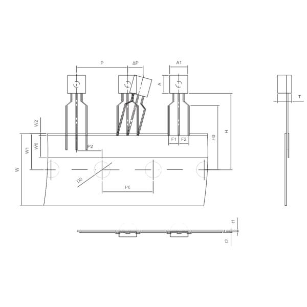 2N3906 NPN Transistor Circuit , NPN Power Transistor For Mobile Power Supply