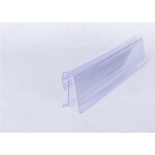 Customized Transparent PVC Extrusion Profiles For Information Display