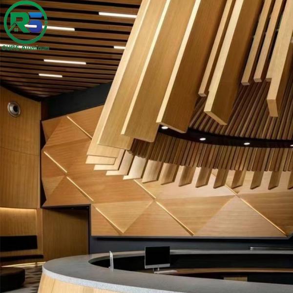 Square Tube Linear Suspended Metal Ceiling For Decoration Fireproof