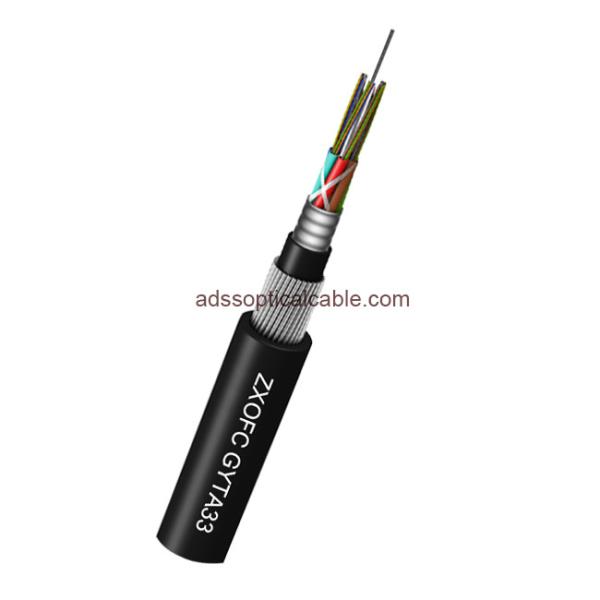 Stranding Aerial Underwater Fiber Optic Cable 72 Core Singlemode G657A