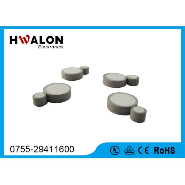 Round Ceramic PTC Heating Element For Hair Curler , PTC Heater Element Pills