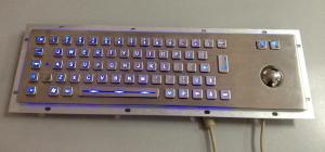  Rugged Vandal Proof Metal PC Keyboard USB PS2 Interface Steel Mechanical Keyboard Manufactures