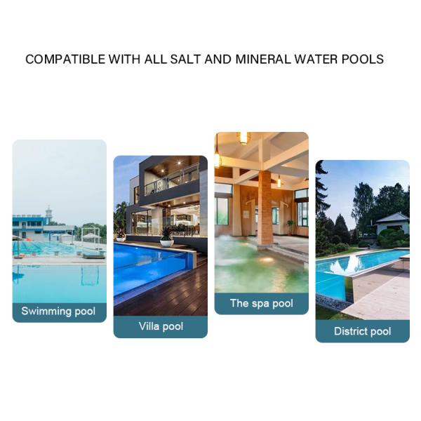 Power Consumption Watts 100.4 to 190.1 AUPOOL Salt Chlorine Generator with Custom Logo
