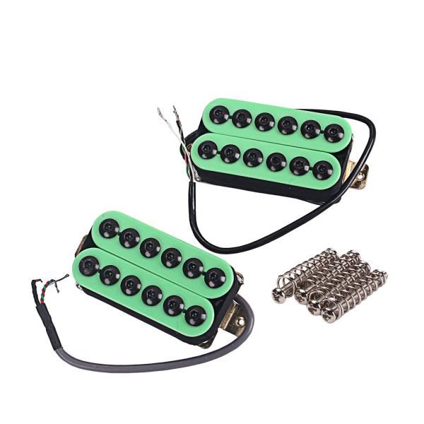 Green Dual Coil Ceramic Noiseless For Gibson Les Paul SG Electric Guitar