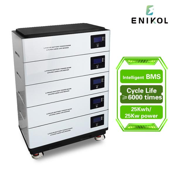 10kwh 20kwh Home Stackable Battery 48V 100ah Lifepo4 Lithium Solar Battery