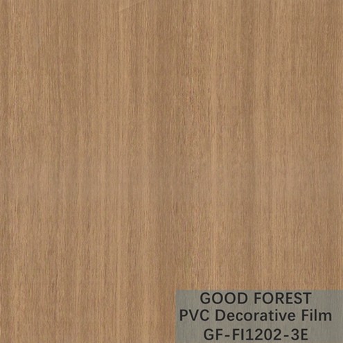 Flowability PVC Decorative Film Scratch Resistance Wooden Grain