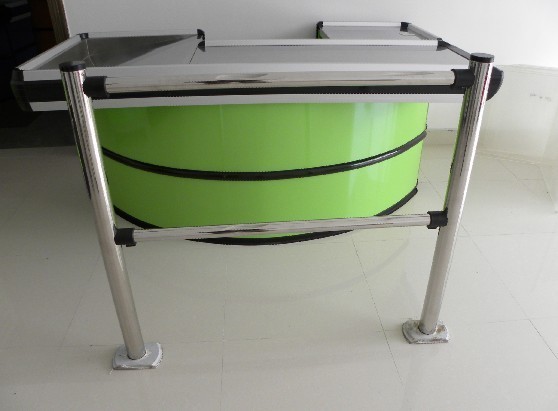 Supermarket Gate Four Arm Turnstile Tunrstile  QSJCKQ  Supermarket Security Access  shop security gate/Barrier Gate