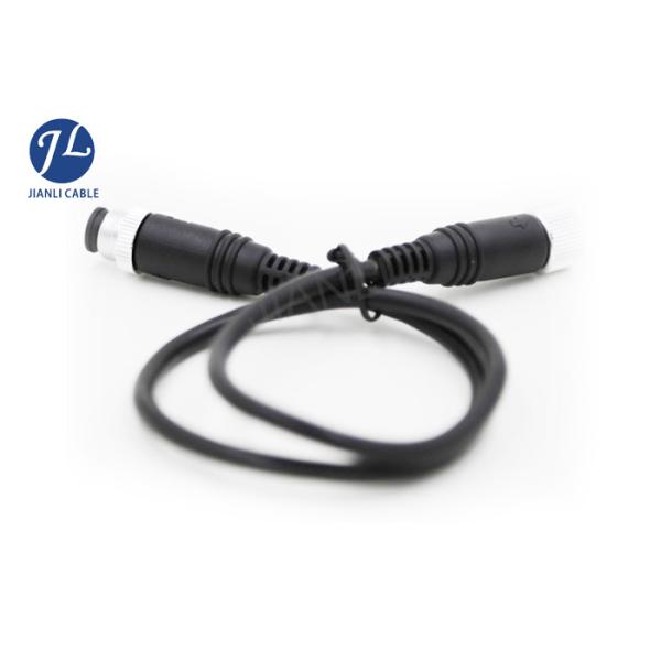 Male To Female Onnector 6 Pin Mini Din Cable For Car Top View Camera System