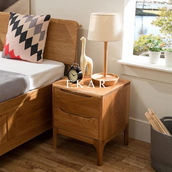 Modern Nightstand Wooden Drawer Bedside Table Bedroom Furniture SZ-NT05