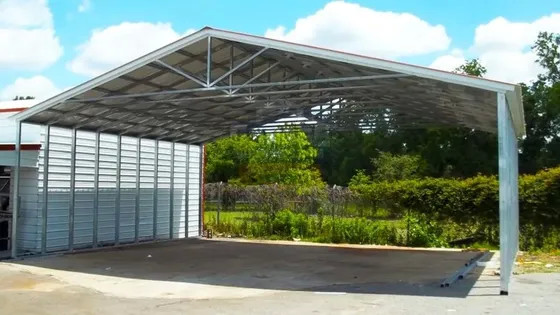 Industrial Prefab Steel Structure Building Shed Portable Metal Portable Garage