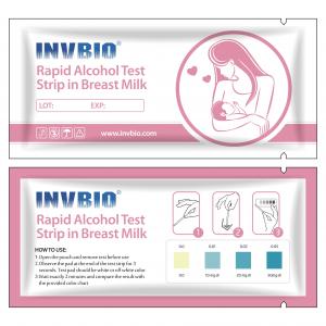  Disposable Rapid Test Cassette Alcohol Test Strips For Breast Milk Manufactures