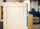 Highly Water Resistant Green School Lockers , 5 Tier Lockers With Combination Lock