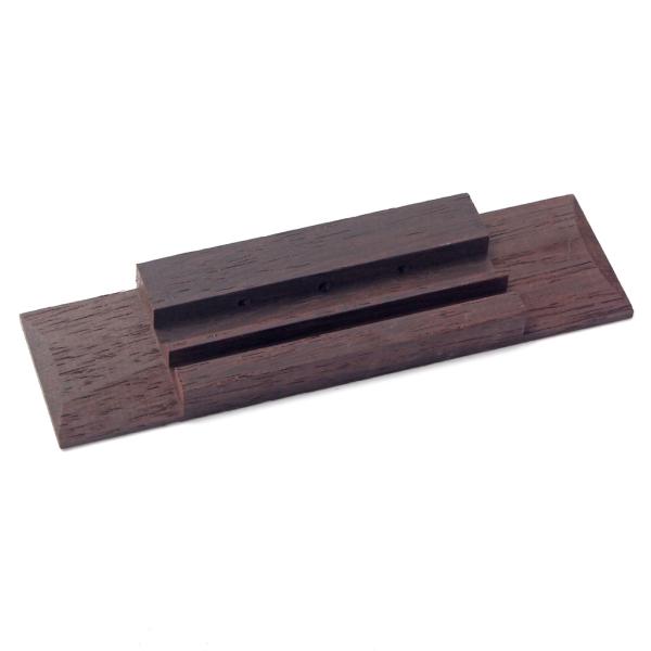 CIGAR BOX 3 String Guitar Bridge Plate Repair Slotted Rectangle Shape