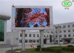 p8 SMD full color waterproof advertising led display 1/4 scanning with iron