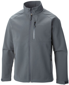 Breathable Mens Woven Jacket Soft Shell Fabric Water Resistant Windproof