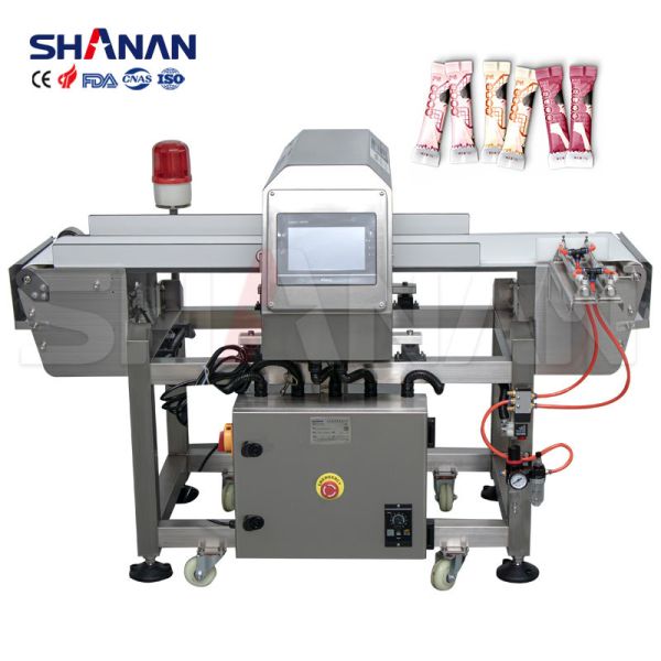 Food Aluminum Foil Package Industrial Factory Drug Packaging Production Line Metal Detector