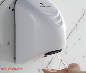 China Household Toilet Hand Dryer Infrared Induction System For High Speed Dry Hand White Simpli on sale