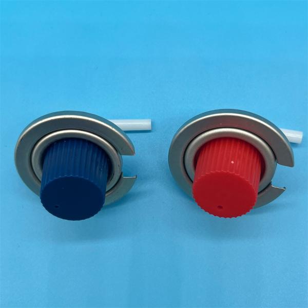 Heavy-Duty Cassette Gas Valve for Butane Camping Stoves | Leak-Proof Design for Outdoor Use