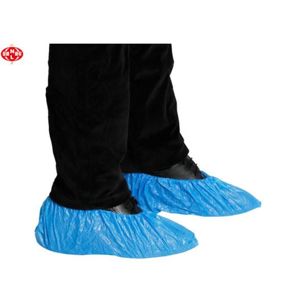 Anti Water Anti Slip PE CPE Disposable Shoe Cover Waterproof
